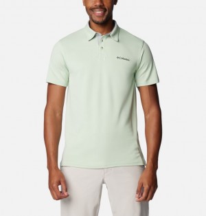 Columbia Nelson Point™ Men Polo Shirts Green | 8114689