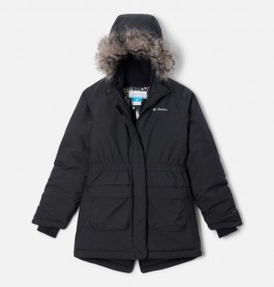 Columbia Nordic Strider™ II Waterproof Girls's Parka Black | 42140957
