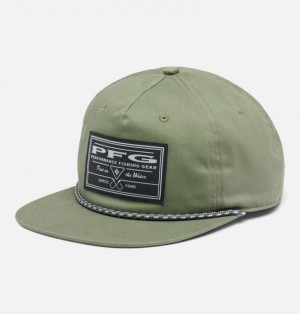 Columbia PFG Back Tack™ Snap Back Men Caps Green | 34086941