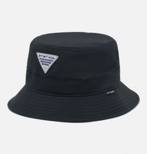 Columbia PFG Slack Tide™ Men Bucket Hats Black | 81007971