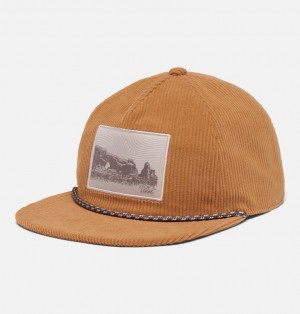 Columbia Packsaddle™ Corduroy Snap Back Men Caps Brown | 26765578