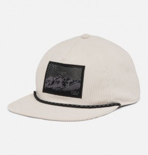 Columbia Packsaddle™ Corduroy Snap Back Men Caps White | 44265184