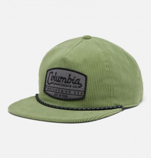 Columbia Packsaddle™ Corduroy Snap Back Men Caps Green | 75768261