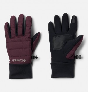 Columbia Powder Lite™ II Insulated Women Gloves Burgundy | 70682645