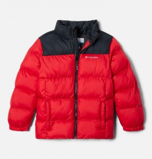Columbia Puffect™ Boys's Puffer Jacket Red | 17159060