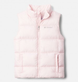 Columbia Puffect™ Boys's Puffer Vest Pink | 35107578