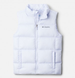Columbia Puffect™ Boys's Puffer Vest White | 62714365