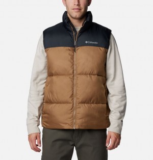Columbia Puffect™ III Puffer Men Vest Brown | 88317302