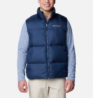 Columbia Puffect™ III Puffer Men Vest Navy | 9086606