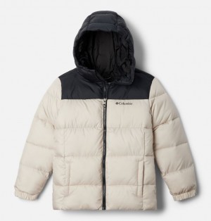 Columbia Puffect™ II Hooded Boys's Jackets White | 56695438
