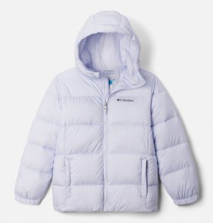 Columbia Puffect™ II Hooded Boys's Jackets Lavender | 24826128
