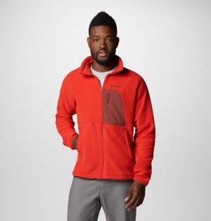 Columbia Rapid Expedition™ II Men Fleece Jackets Red | 91940506