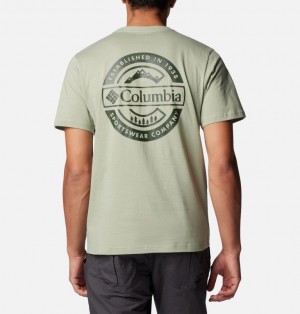 Columbia Rapid Ridge™ II Organic Cotton Men T Shirts Green | 59293415