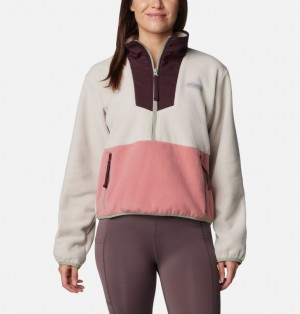 Columbia Sequoia Grove™ Half Zip Women Fleece White | 14651775