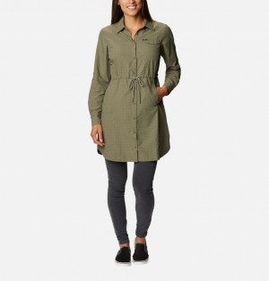 Columbia Silver Ridge™ Novelty Women Dress Green | 96871036