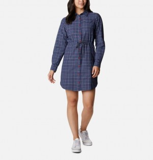 Columbia Silver Ridge™ Novelty Women Dress Navy | 36515834