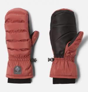 Columbia Snow Diva™ Insulated Waterproof Ski Women Gloves Red | 45418941