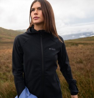 Columbia Spectre Ridge™ Hooded Technical Women Fleece Black | 37436766