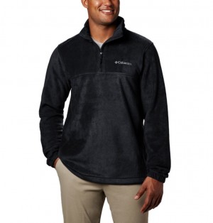Columbia Steens Mountain™ Half Zip Men Fleece Black | 3922933