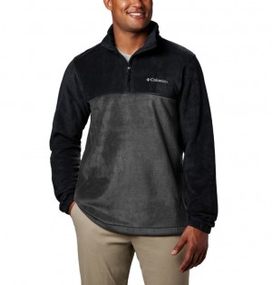 Columbia Steens Mountain™ Half Zip Men Fleece Black | 90800169