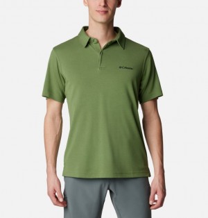 Columbia Sun Ridge™ II Men Polo Shirts Green | 42894214