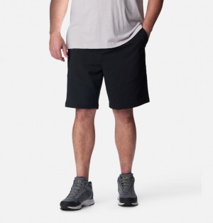 Columbia Tech Trail™ Hiking Extended Size Men Shorts Black | 15592110