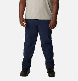 Columbia Tech Trail™ Warm Extended Size Men Hiking Pants Navy | 34242207