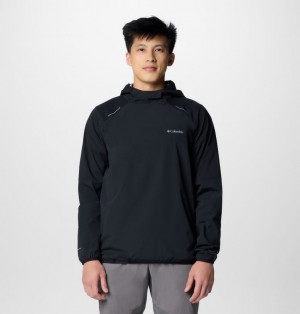 Columbia Tech™ Wind Pullover Men Windbreaker Black | 80260271