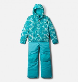 Columbia Toddlers' Buga™ II Waterproof Snow Boys's Sets Turquoise | 45128530