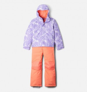 Columbia Toddlers' Buga™ II Waterproof Snow Boys's Sets Lavender | 20827598