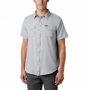 Columbia Utilizer™ II Solid Short Sleeve Men Shirts Grey | 15084050
