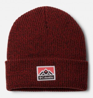 Columbia Whirlibird Cuffed Men Beanie Burgundy | 48070652